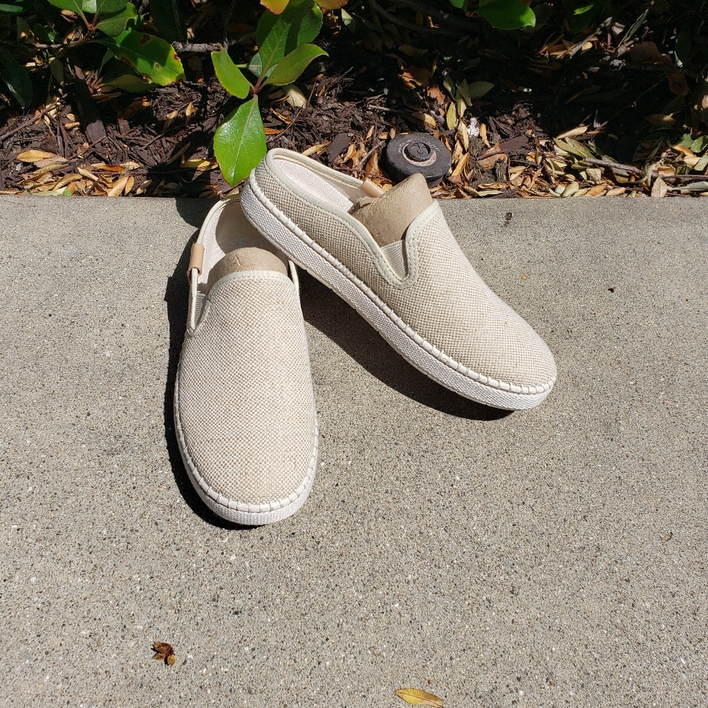 UGG Women's Natural Cream Slip-On Loafers